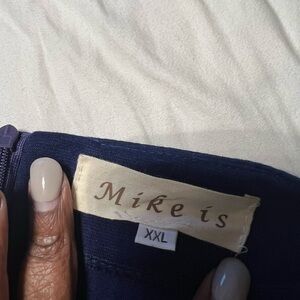 Mike is Navy Blue Garment